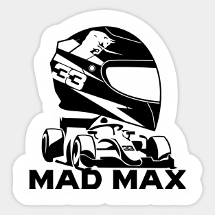 Mad Max World Champ Sticker